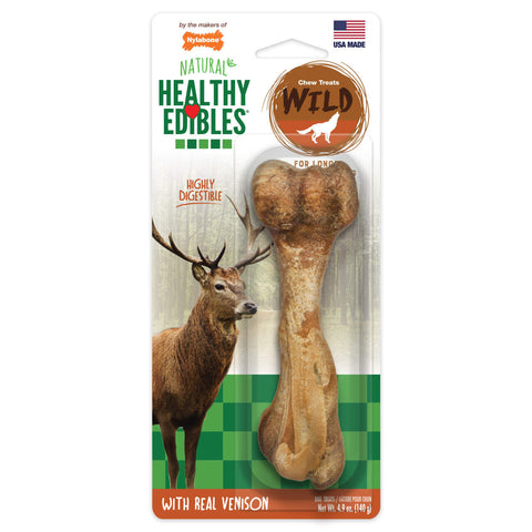 Nylabone Healthy Edibles Wild Venison Large 1 Pack 140gm