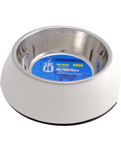 Catit 2 in 1 Style Durable Cat Bowl White XSmall 160ml
