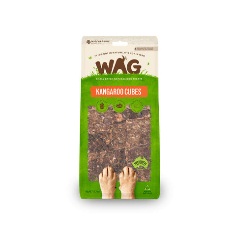 WAG Kangaroo Cubes 50gm