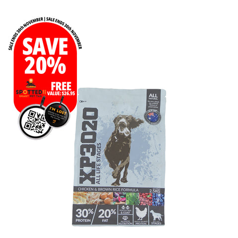 XP3020 Extra Premium Dog Food - 2.5kg Bag