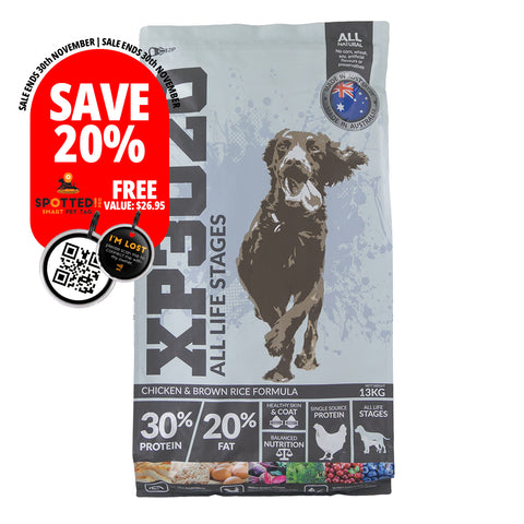 XP3020 Extra Premium Dog Food - 13kg Bag