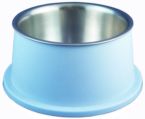 Deliso Designer Floor Stainless Steel Bowl Blue 800ml