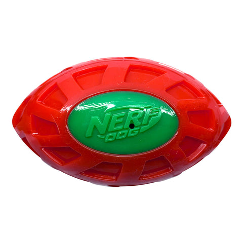 Nerf TPR Exo Sqeak Football Red/Green 13cm