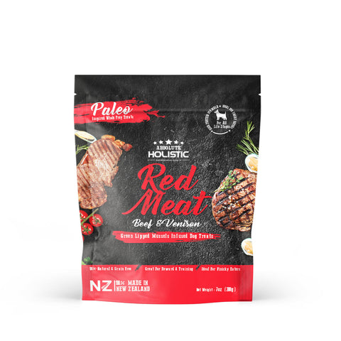 Absolute Holistic Air Dried Dog "Red Meat" Beef & Venison 200gm