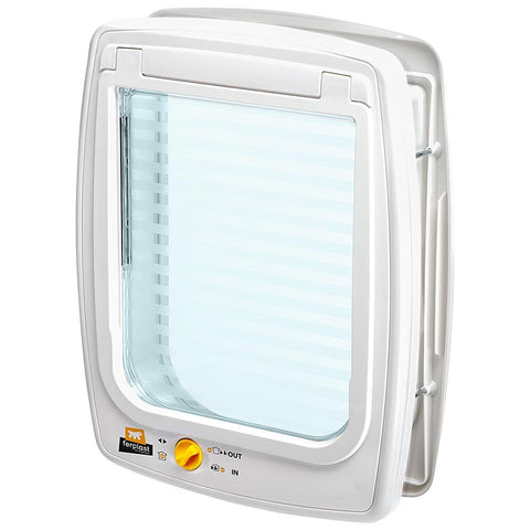 SWING 11 Medium Dog Door 4 Way Control White