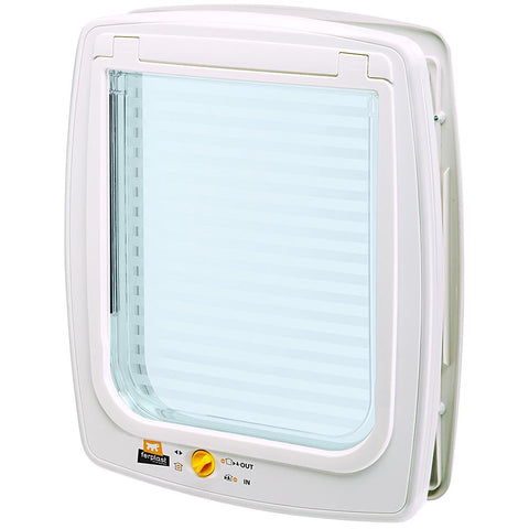 SWING 15 Large Dog Door 4 Way Control White