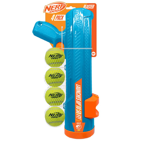 Nerf Blaster Set 40cm with 4 x 6.5cm Tennis Balls