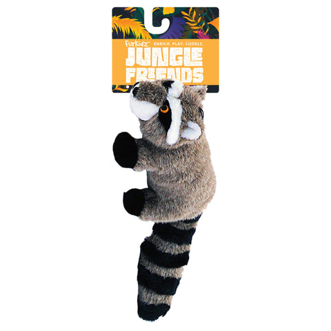 Furkidz Jungle Friends Raccoon 20cm