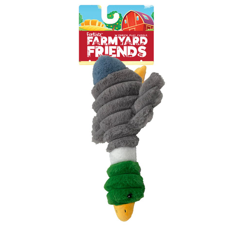 Furkidz Farmyard Friends Mallard Duck 40cm