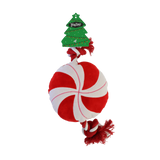 WagTime Chistmas Candy Rope Toy