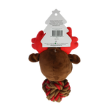 WagTime Chistmas Rope Ball Reindeer