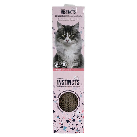 Furkidz Cat Scratch Board Single - 50 x 13 x 5cm
