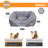 K & H Thermal Pet Lounger Sleeper Grey Small 52 x 50 x 17cm 4w