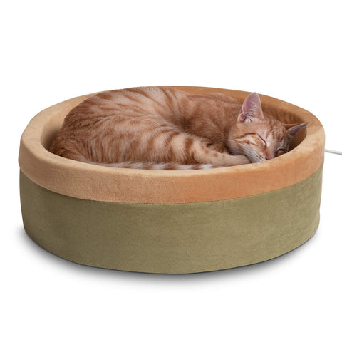 Thermal Heated Pet Bed Sage Large 50 x 50cm 4w