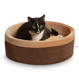 Thermal Kitty Heated Pet Bed Mocha 50 x 50cm 4w