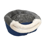 Furkidz Luxury IGLOO Cat Home/Bed Grey/Blue 40 x 32cm