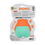 Bionic Super Squeak ETPU Foam Bear Orange/Green Medium 8.5cm
