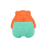 Bionic Super Squeak ETPU Foam Bear Orange/Green Medium 8.5cm