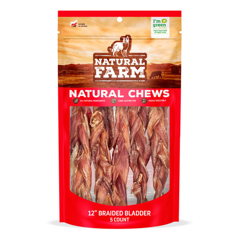 Natural Farm - Braided Bladder Sticks 30cm - 5