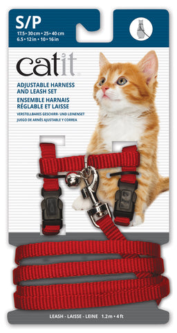 Catit Nylon Cat Kitten Adjustable Harness and Lead Small