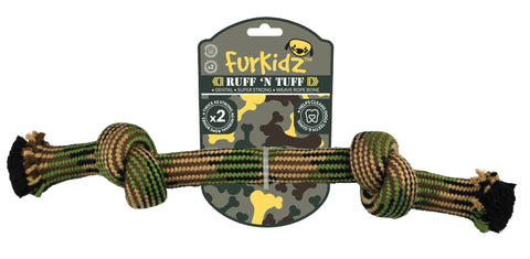 Ruff'n'Tuff 2 Knot Weave Rope Small - 32cm 160gm