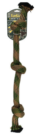 Ruff'n'Tuff 3 Knot Weave Rope Medium - 60cm 450gm