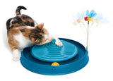 Catit Play 3 in 1 Circuit Ball Toy with Catnip Massager