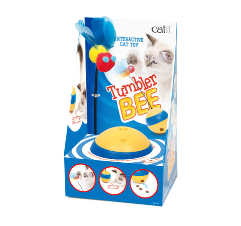 Catit Tumbler Bee Interactive Toy