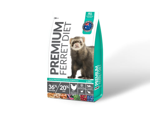 Premium Ferret Diet 2.5kg Bag