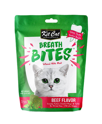 Kit Cat Breath Bites Beef - 50gm