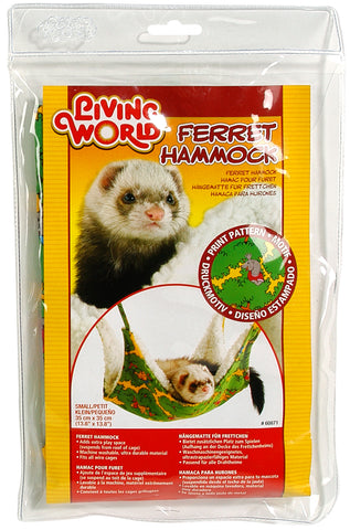 Living World Ferret Hammock Green 35cm