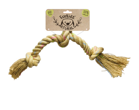 Natures Choice Triple Knott Rope Toy - 58cm (400-410gm)