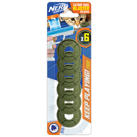 Nerf Cat - Blaster Discs 6 Pack