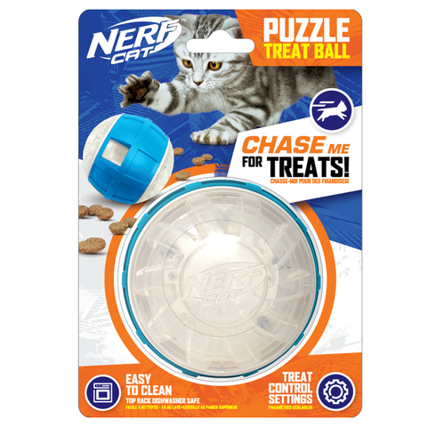 Nerf Cat - Slow feeder Treat Ball  9cm.