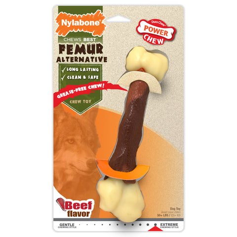 Nylabone Power Chew Femur Bone Beef - Giant