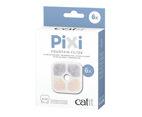 Pixi Fountain Filter Cartridge 6 Pack
