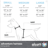 Alcott Adventure Nylon Harness Set Blue