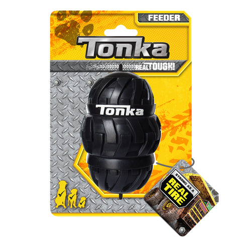 TONKA Tri Stack Tread Feeder Black 10cm