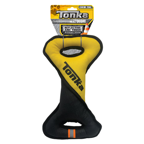 Tonka Tuff Poly Filled Infinity Twist Tugg Yellow/Black 33cm
