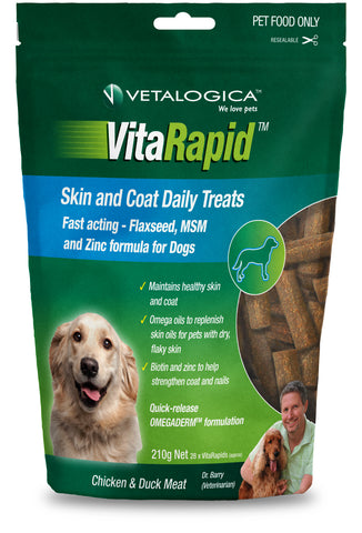 VitaRapid Skin & Coat Care for Dogs 210gm