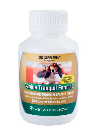 Canine Tranquil Formula - 120 tablets