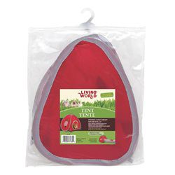 Living World Small Animal Tent Small Red/Grey